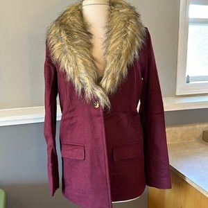 NWT from TOBI sz Medium.  Wool blend coat